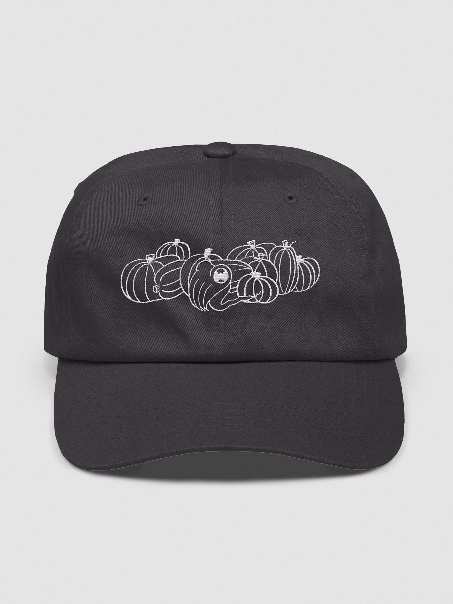 Pumpkin Patch Cuttlefish Cap - white embroidery product image (1)