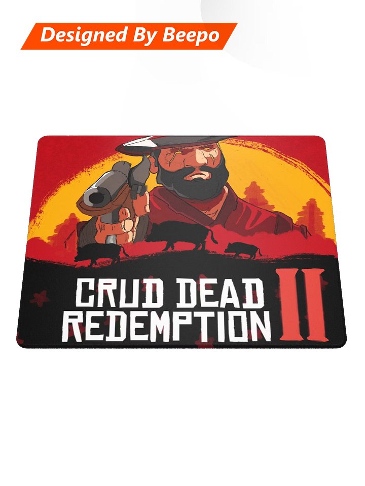 Crud Dead Redemption Mousepad product image (1)
