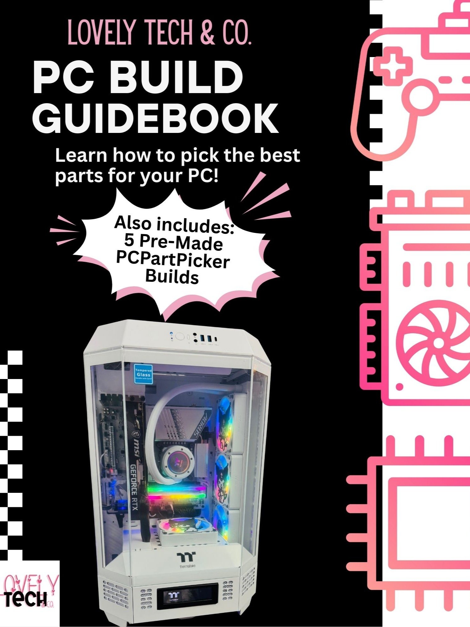 Lovely Tech & Co PC Build Guidebook product image (1)