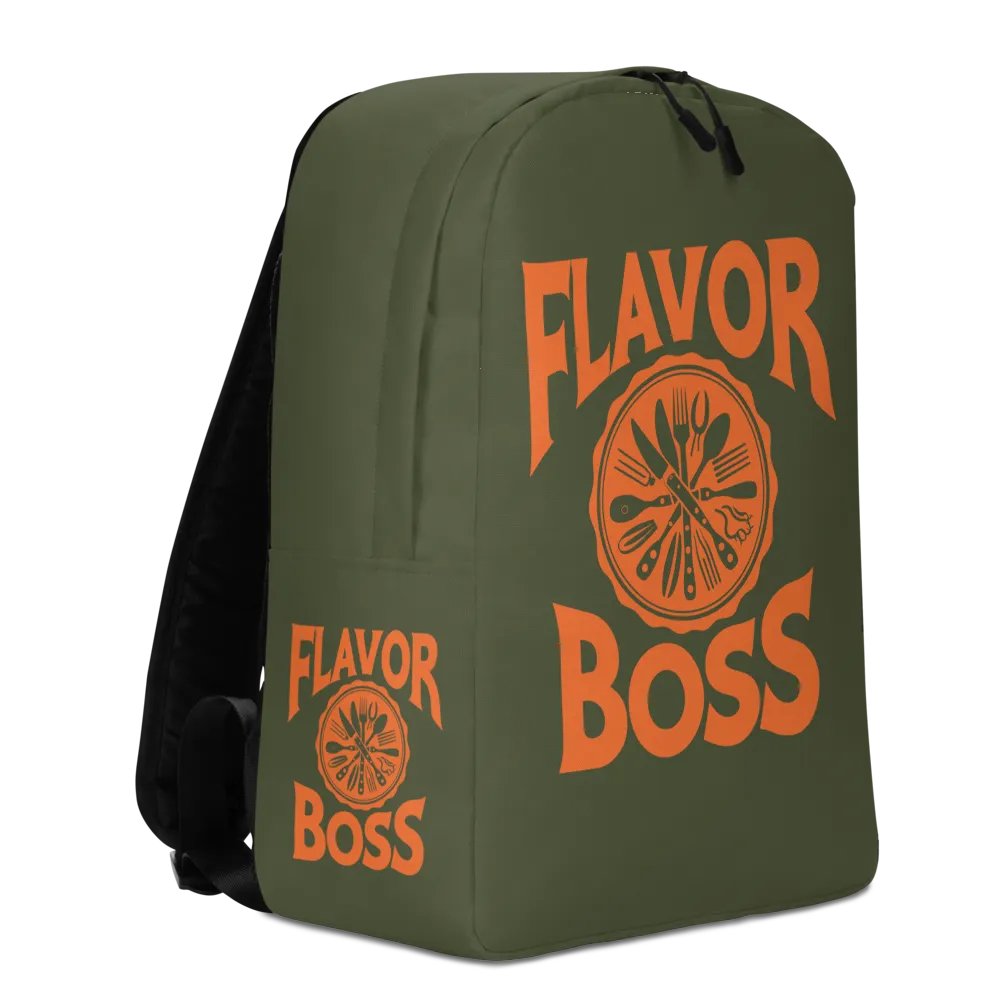 Flavor Boss backpack Olive/Orange product image (5)