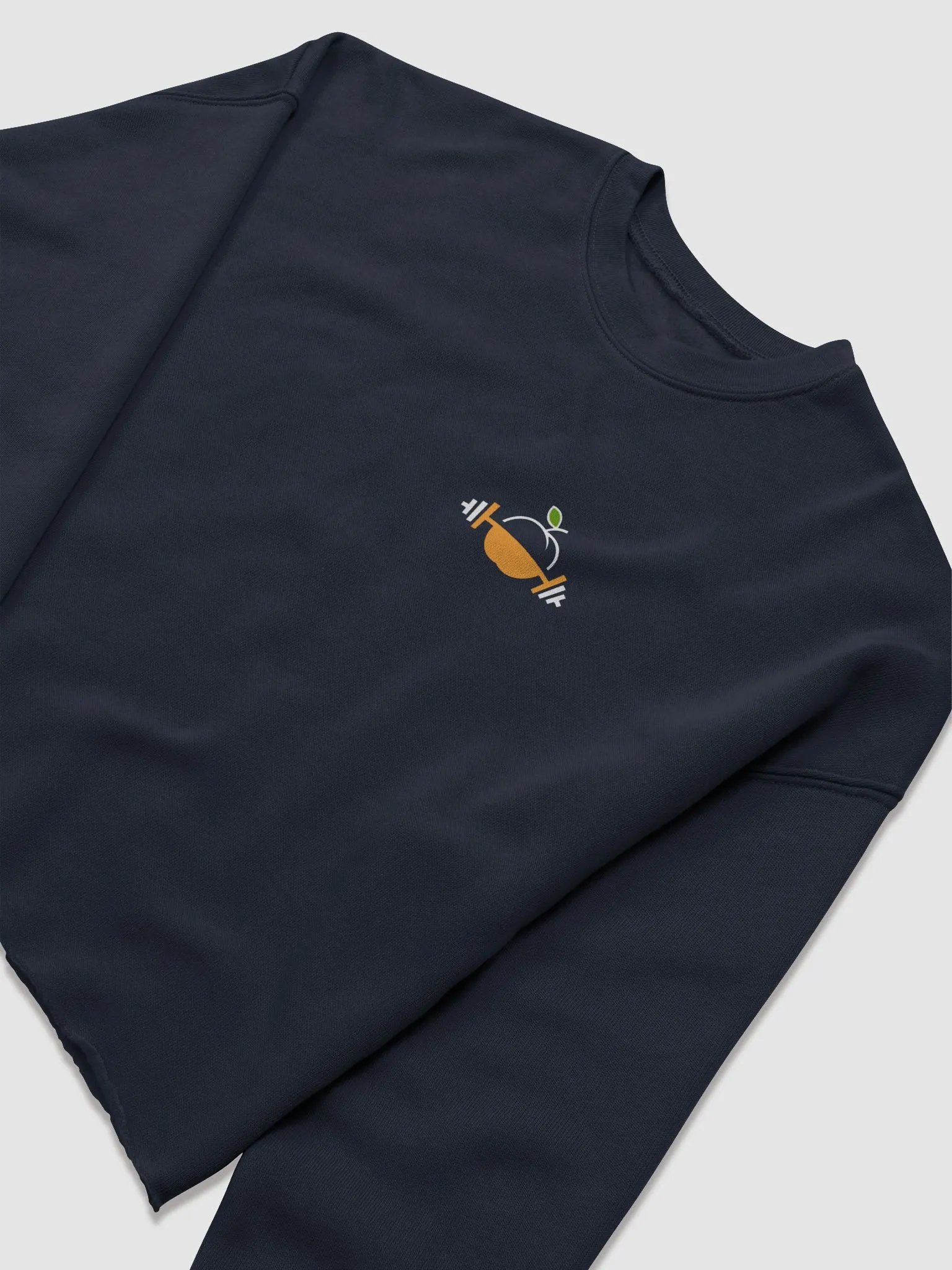 Premium Fleece Crop Sweat (White Logo) product image (4)