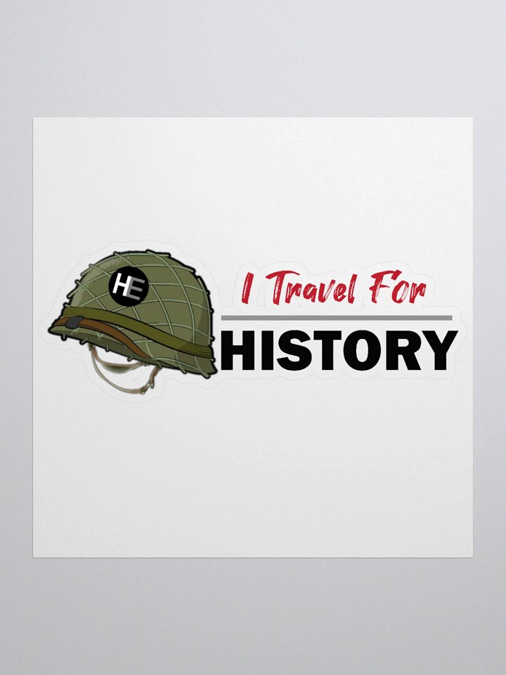 I Travel For History! Stickers product image (1)