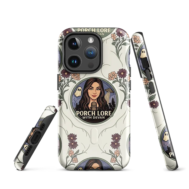 PORCH LORE DEVAN CREAM FLORAL iPHONE CASE product image (1)