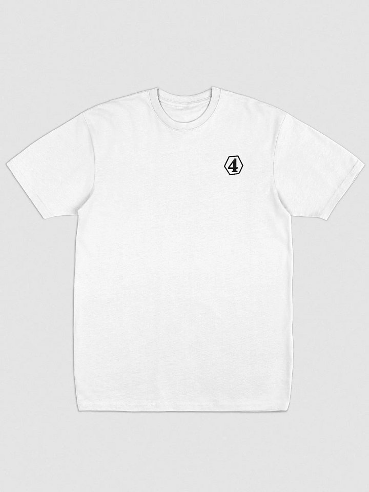 4 Mana embroided White T-Shirt product image (2)
