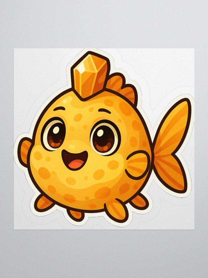Citrine ( November) Fish Sticker product image (2)