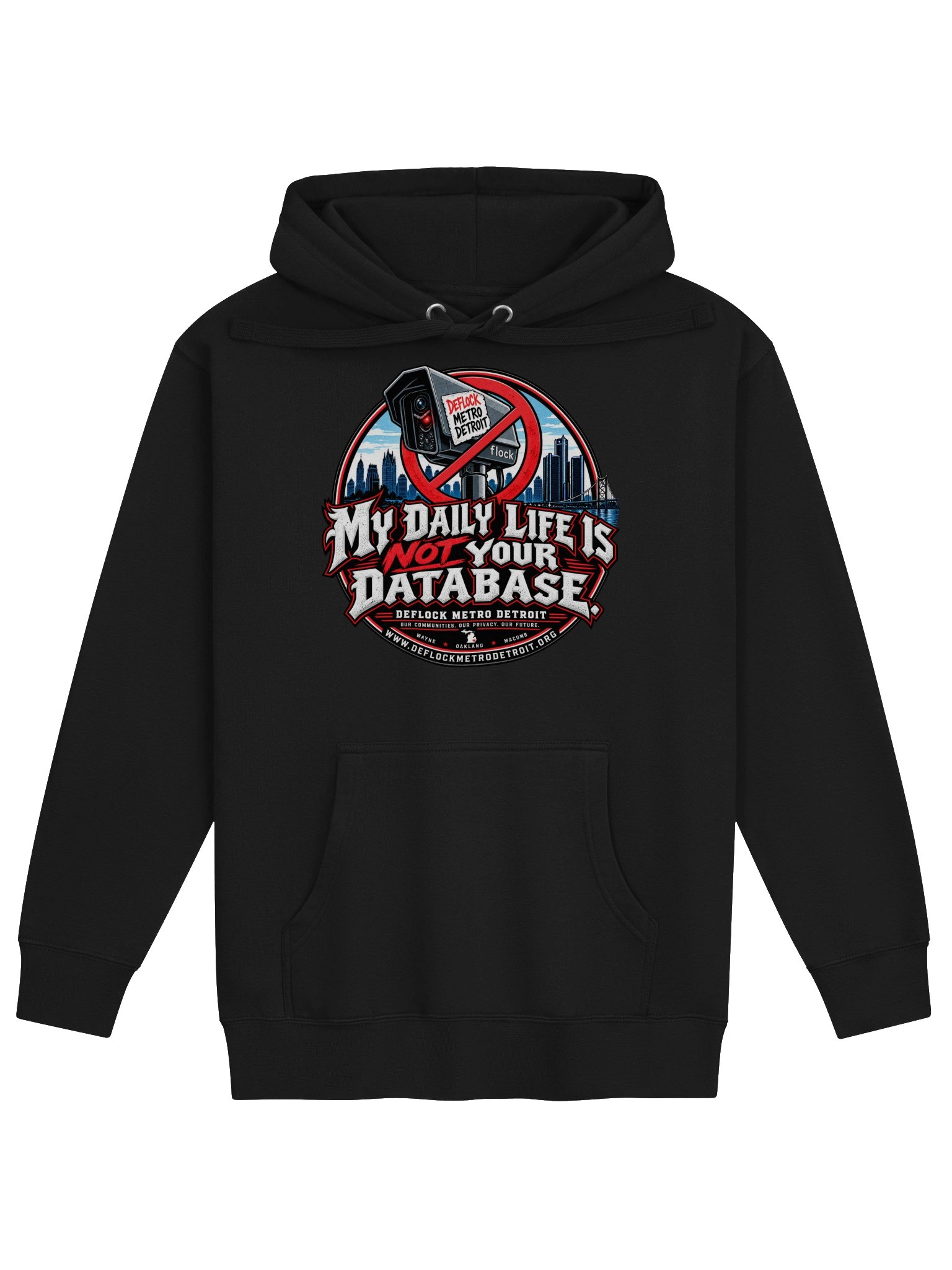 My Daily Life Is Not Your Database Hoodie product image (2)