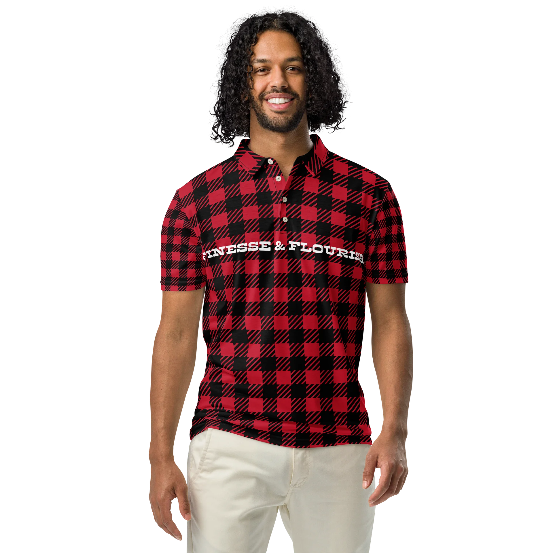 F&F Lumberjack Slim Fit Polo Shirt product image (3)
