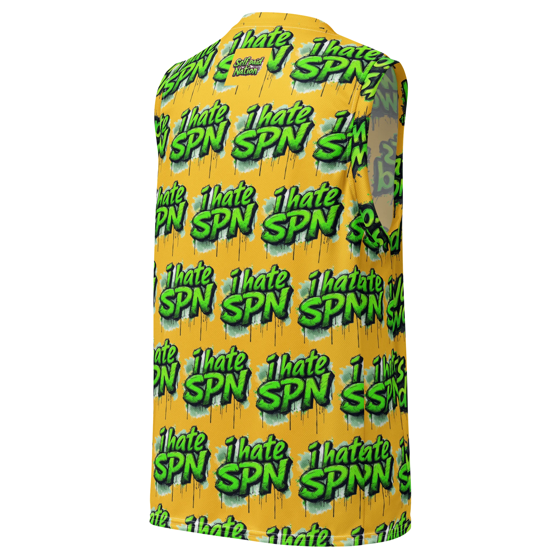 whats the word Unisex Basketball Jersey product image (3)