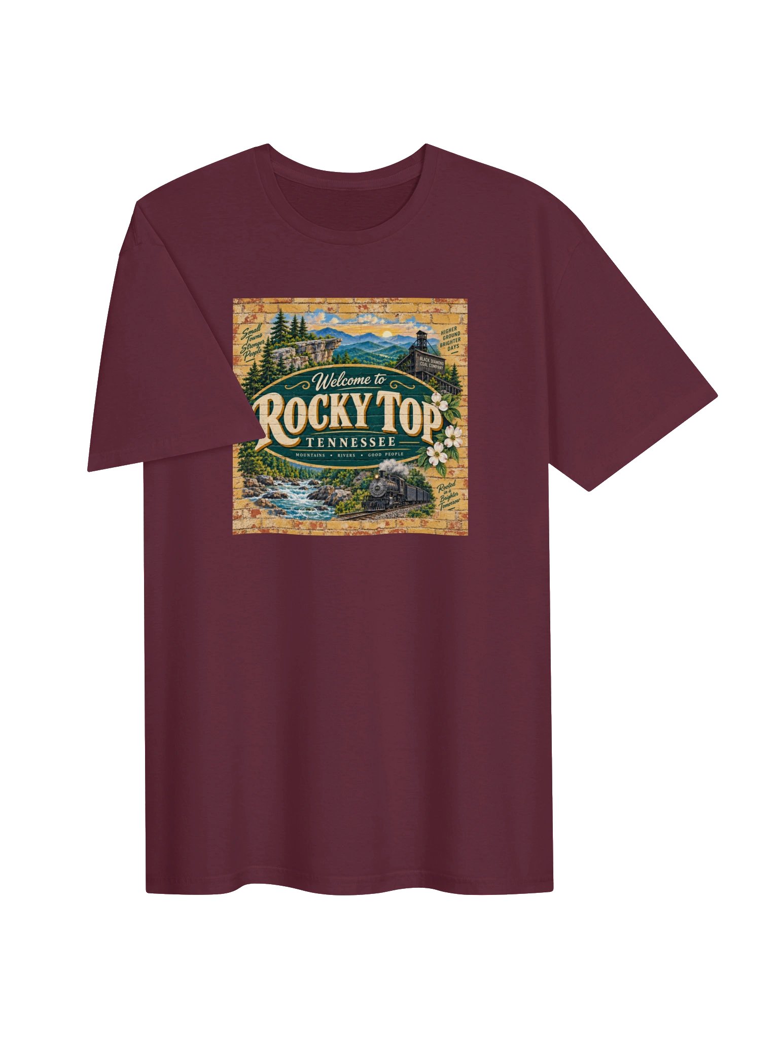 Mural & Main Rocky Top Tennessee T-Shirt product image (3)