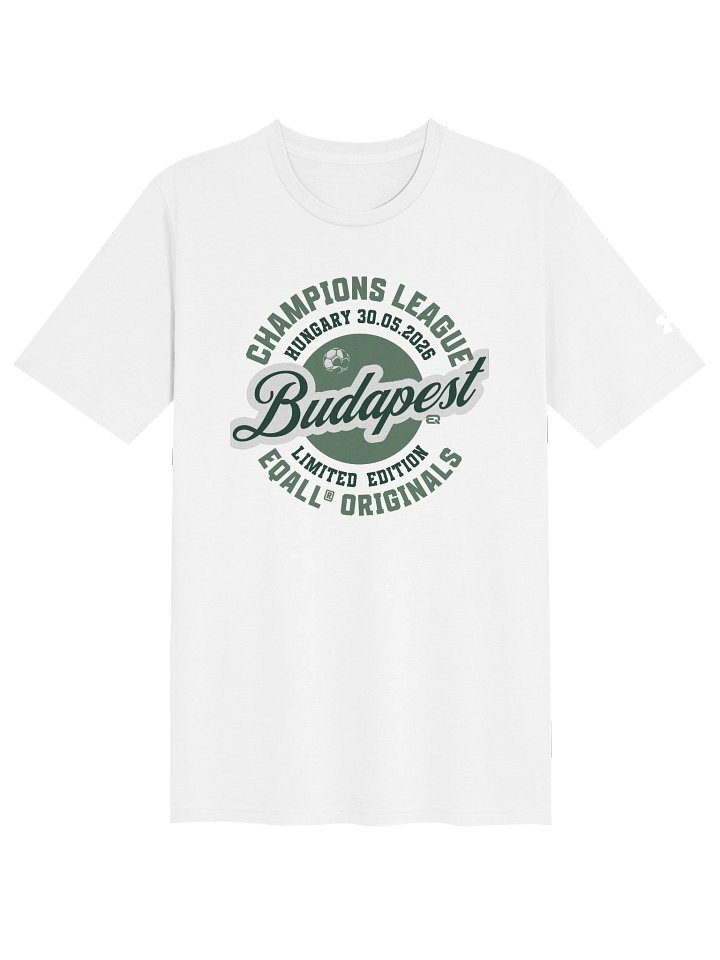 EQALL® ft. Under Armour® Unisex Athletic Tee_Champions League_Olive Green product image (1)