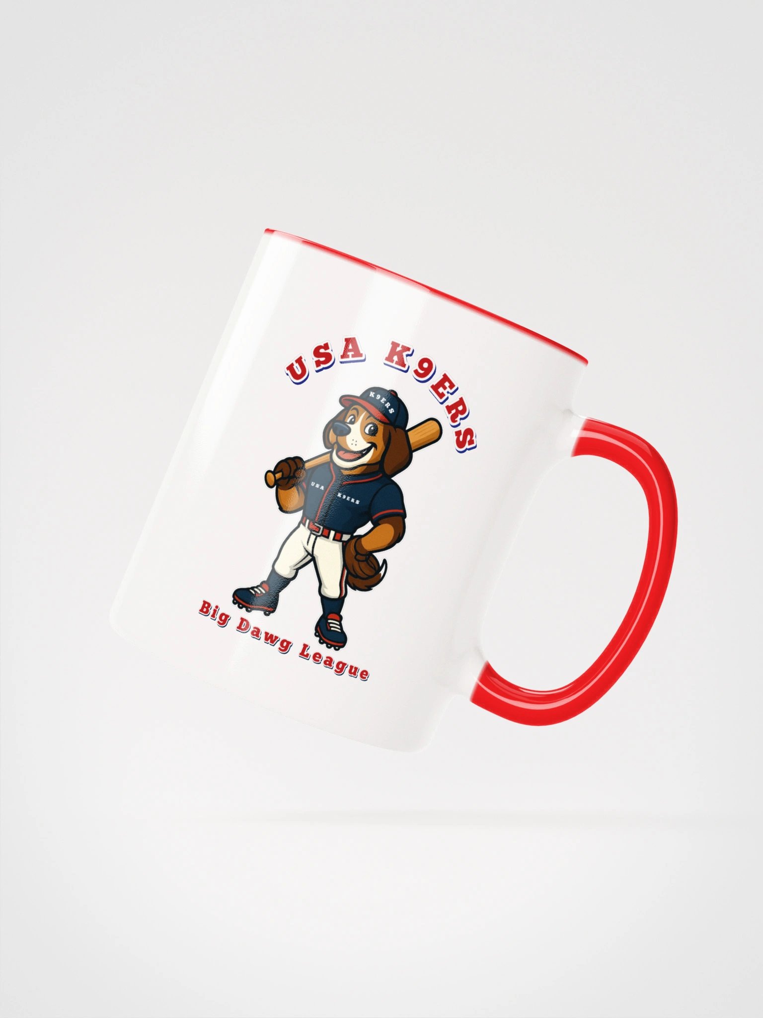 USA K9ERS™ Beagle Baseball Ceramic Mug product image (3)