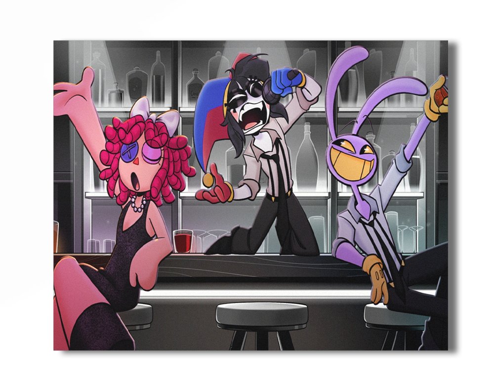 Singing At The Bar Poster product image (1)