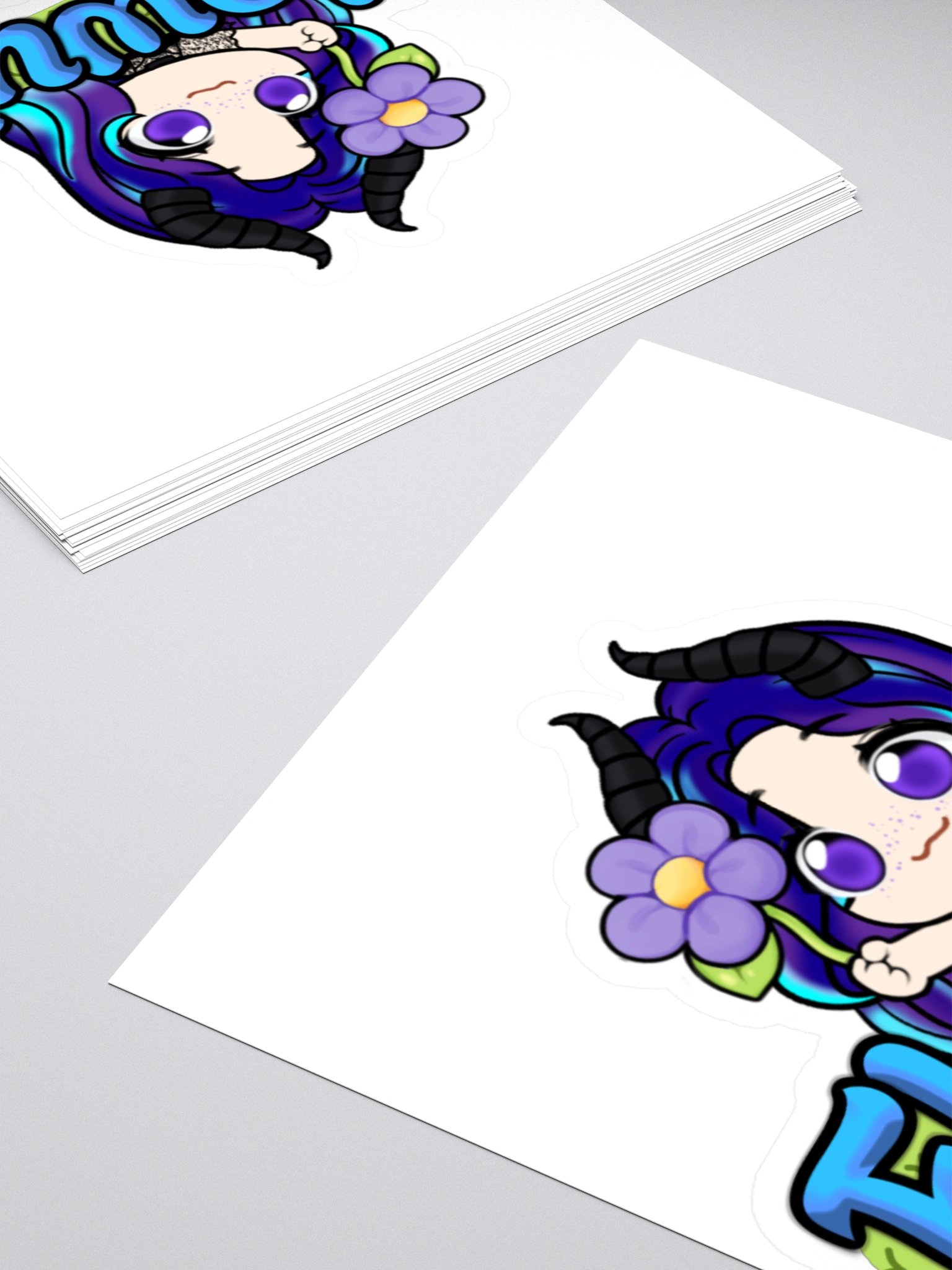 Skullie Flowuh Sticker product image (4)
