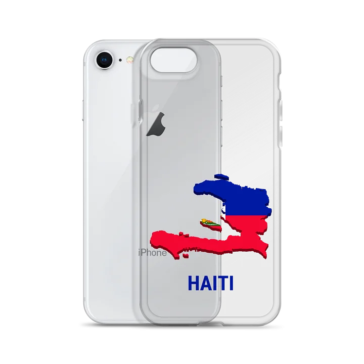 Haiti 2026 World Cup Flag iPhone Tough Case - Haiti Soccer Phone Cover - Dual Layer Protective Case product image (2)