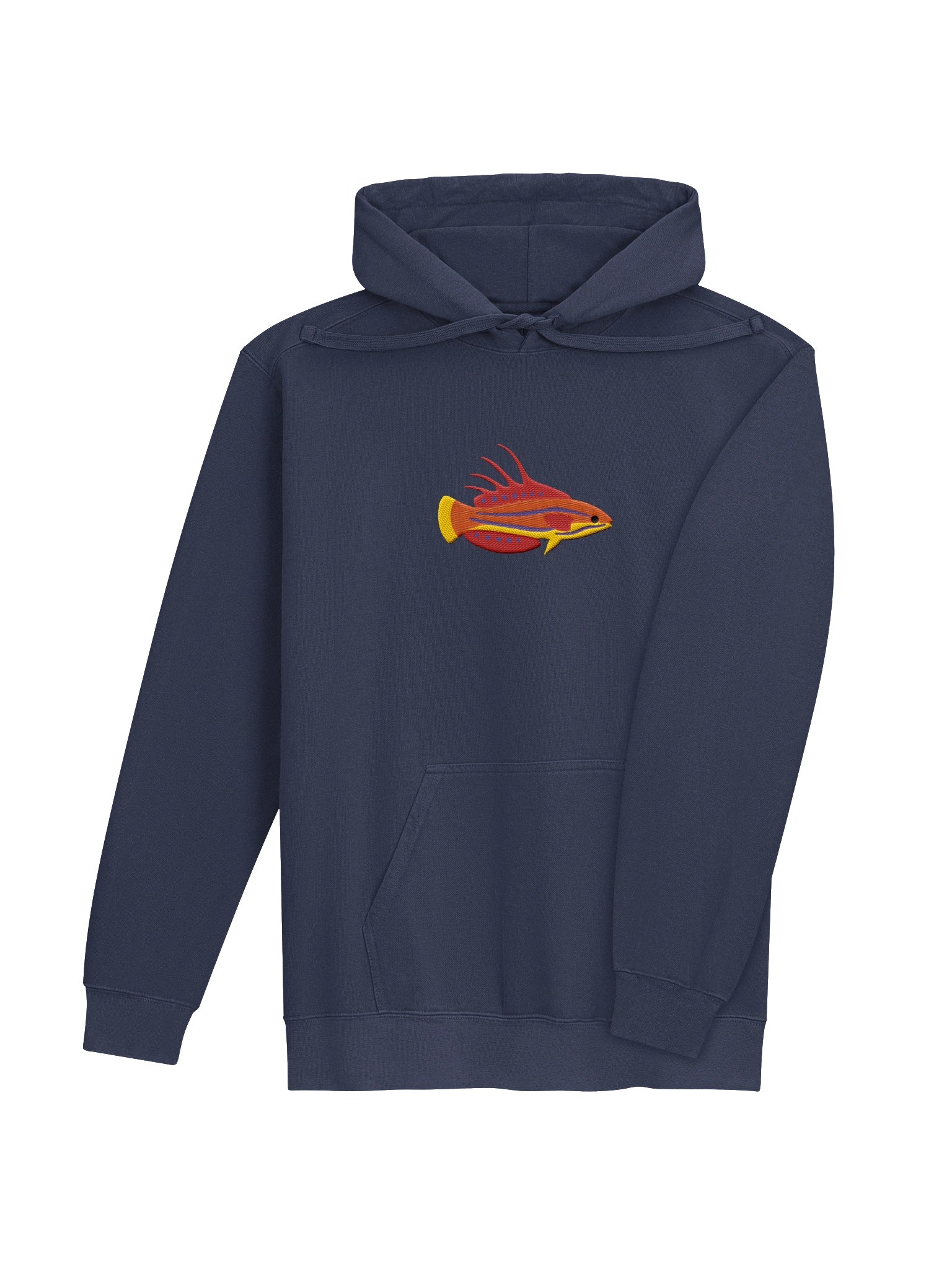 Carpenter's Wrasse Premium Hooded Sweatshirt (Embroidered) for Reef and Marine Aquarium Lovers product image (24)