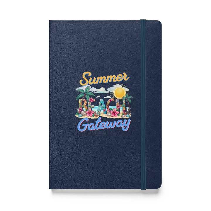 Summer Gateway Beach Tropical Hardcover Journal product image (1)
