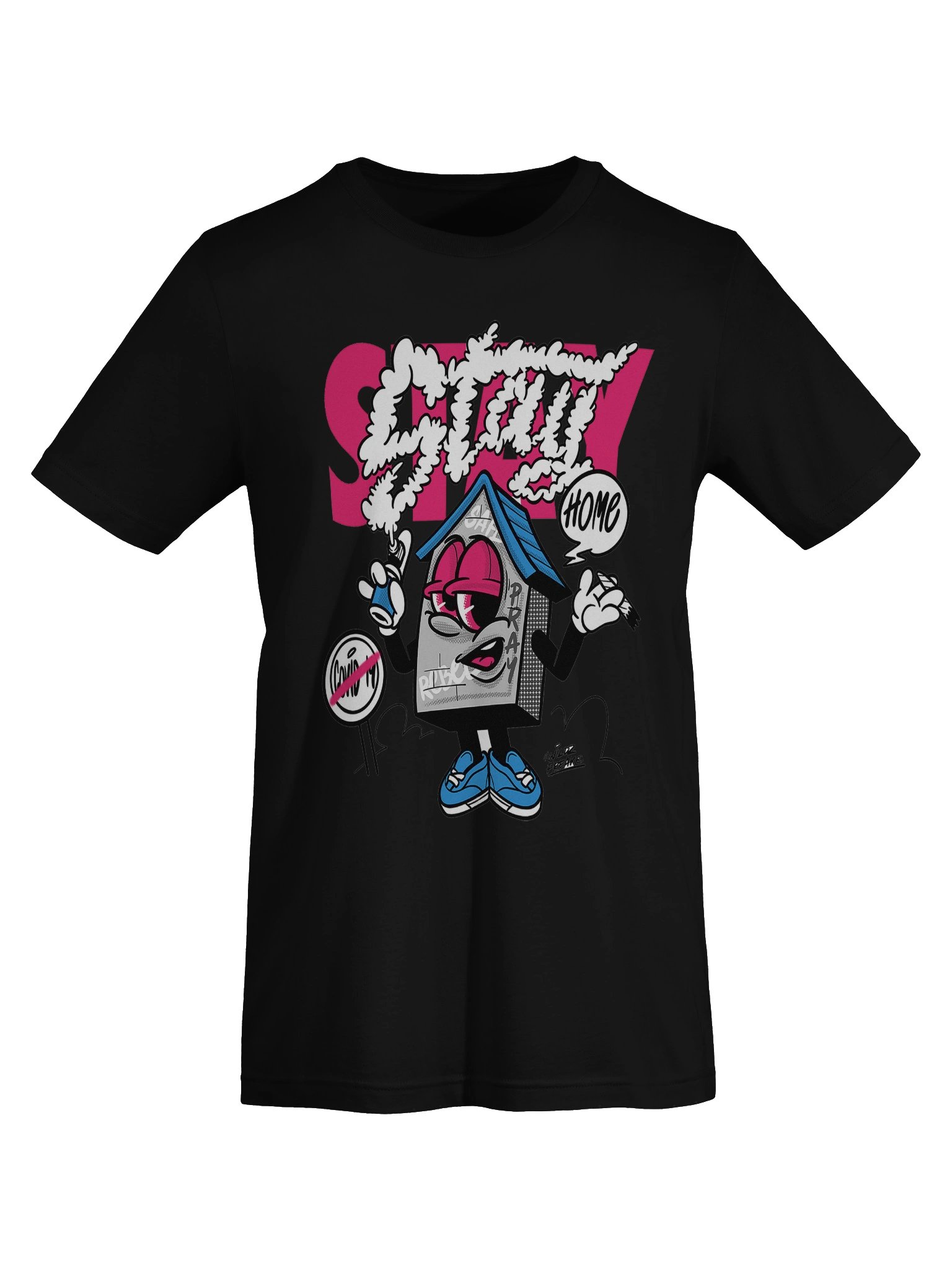 Stay Home Streetwear T-Shirt - Unisex T-Shirt – Premium Printed T-Shirt for Everyday Casual & Streetwear product image (7)