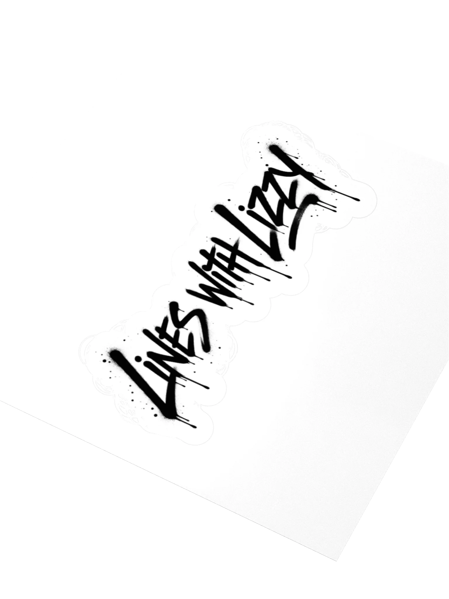 Lines With Lizzy Logo Sticker product image (2)