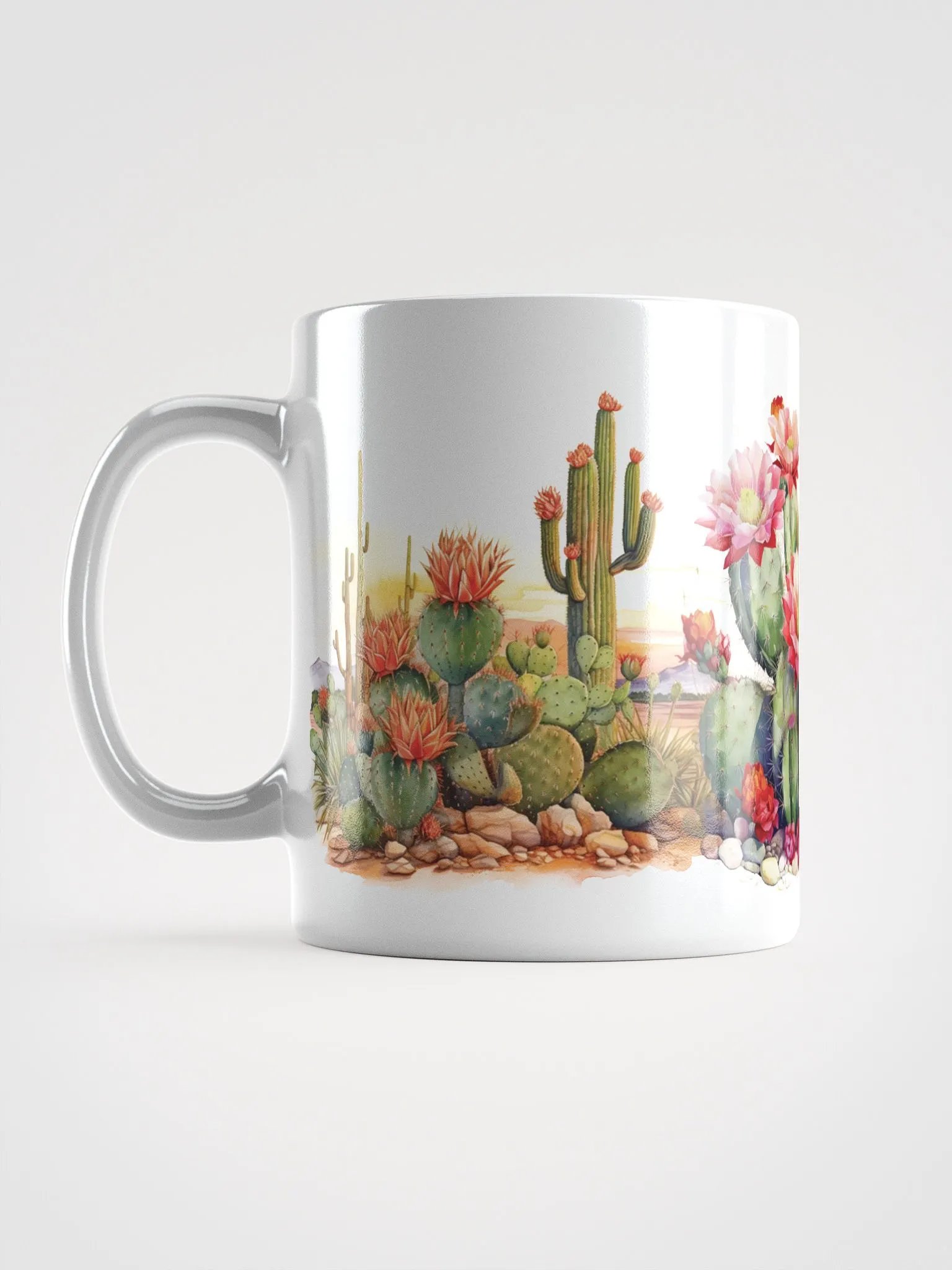 Cactus Desert Bloom Mug product image (1)