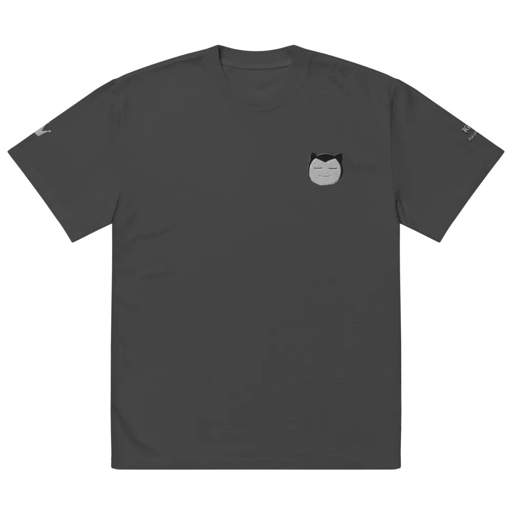 Big Blue Embroidered Oversized Tee product image (4)