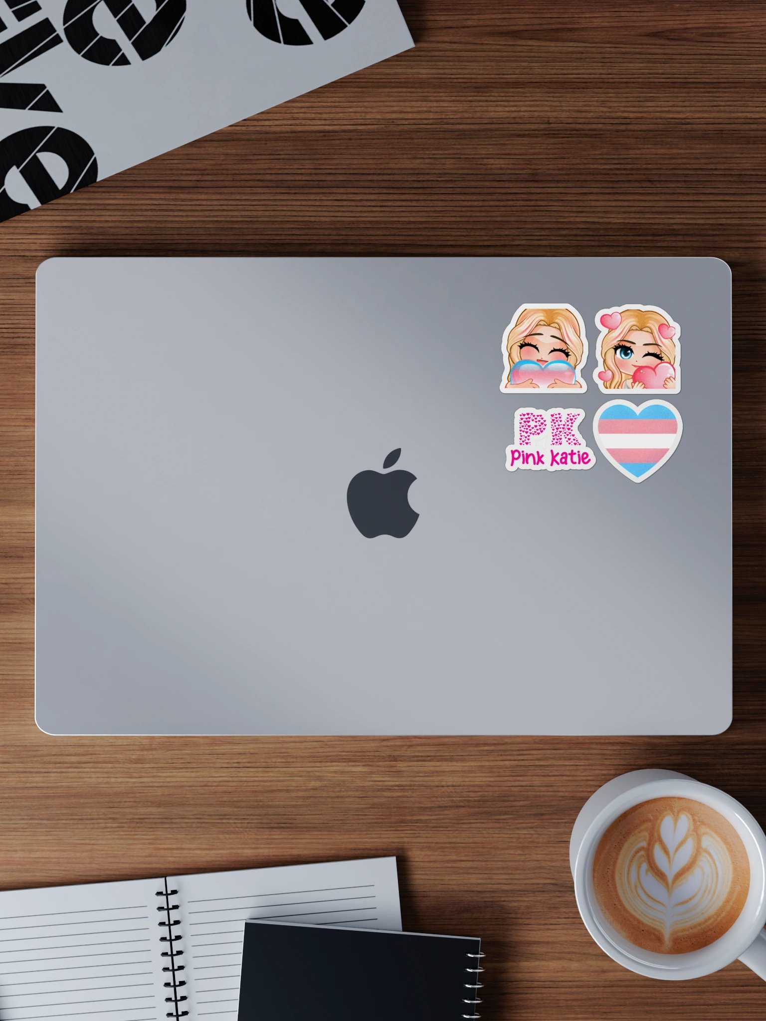PinkKatie Hearts Stickers product image (4)