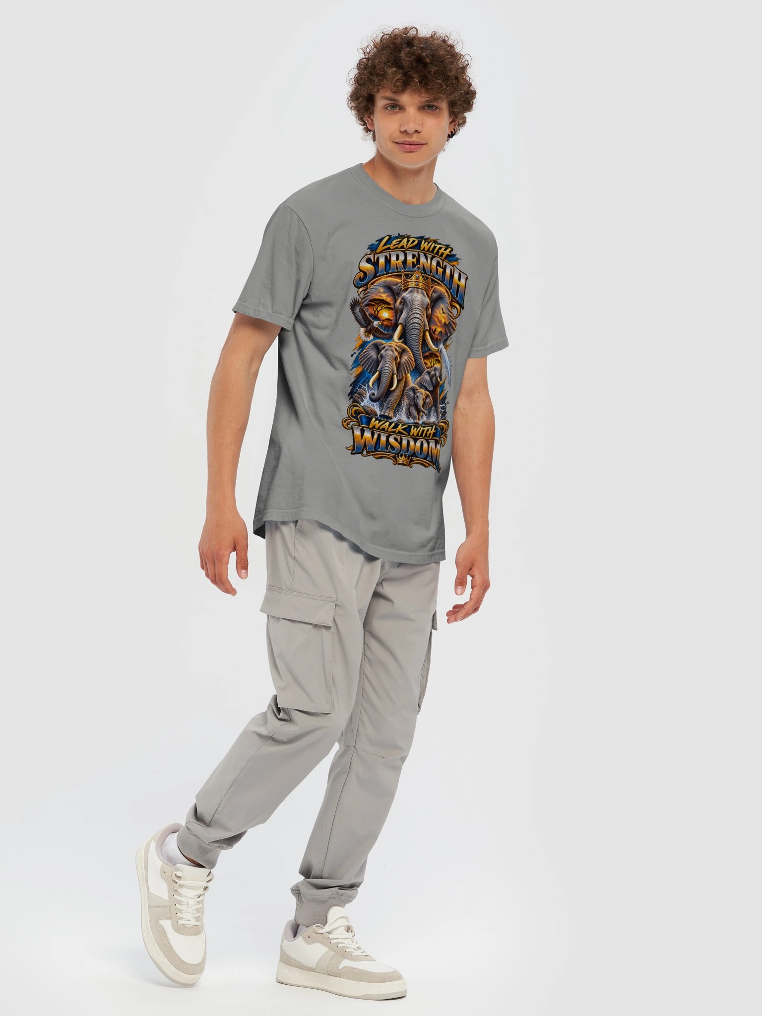 Stop Being Lazy — Lead With Strength, Walk With Wisdom Tee product image (11)