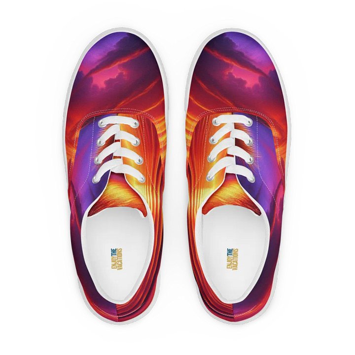 Tropical Sunset Canvas Shoes | AI Design product image (1)