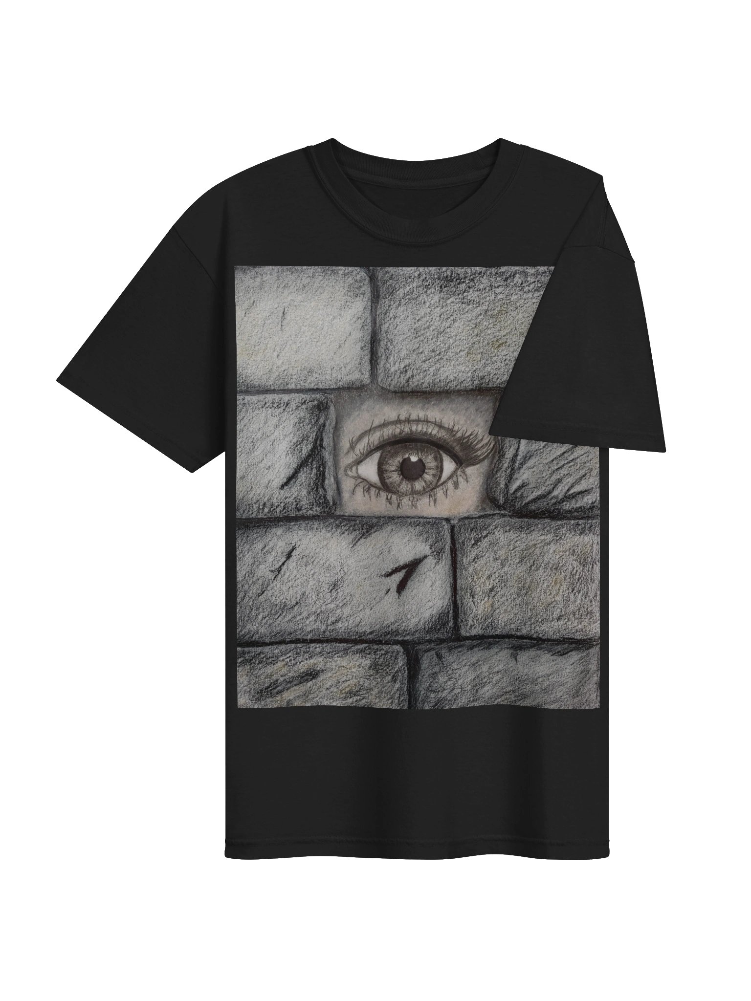 "Eye behind wall" T-Shirt. Men's Comfort Colors Garment-Dyed Heavyweight T-Shirt product image (4)