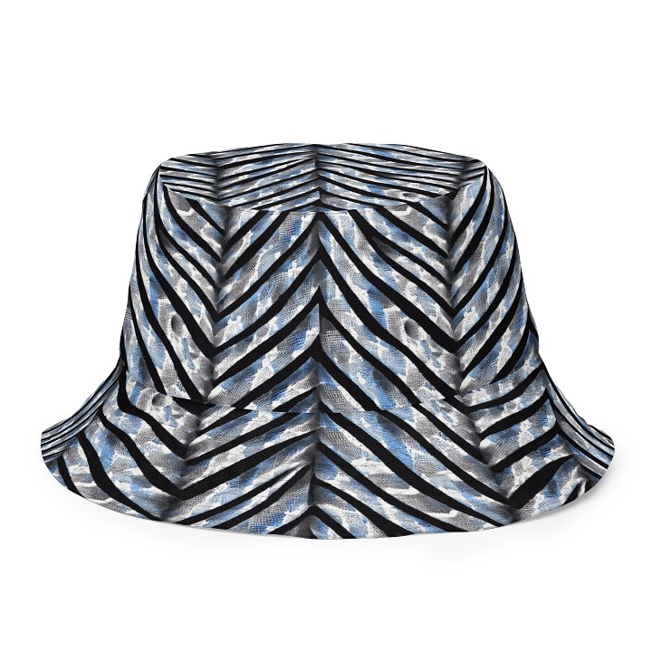 Blue Grey Snake Skin Hat product image (1)