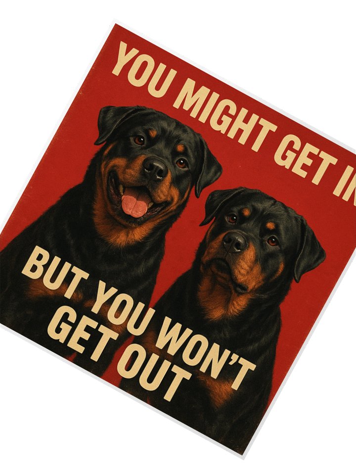 Guardian Rottweilers Sticker product image (5)