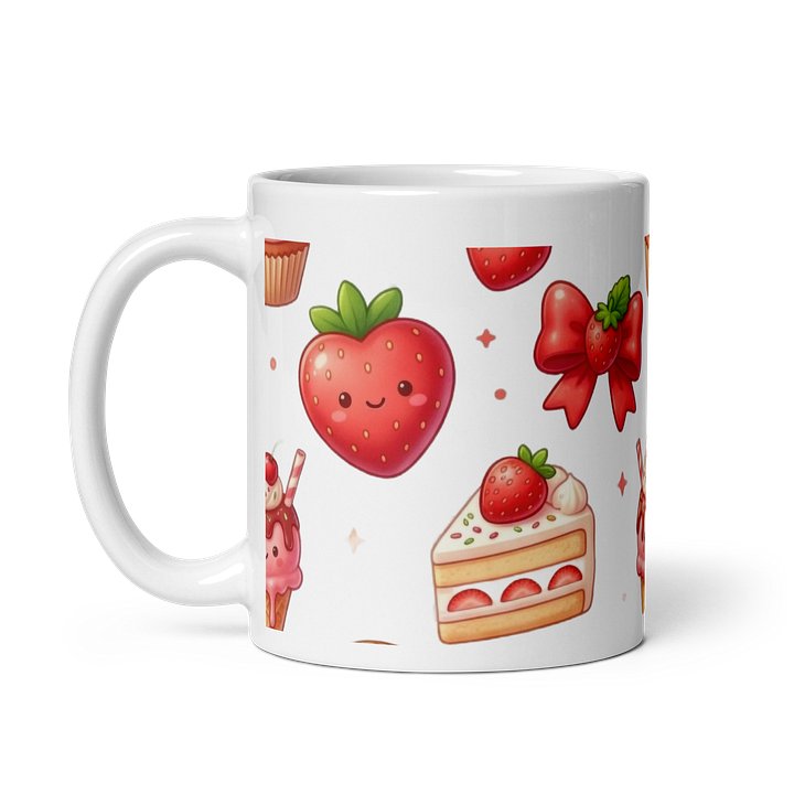 Sweet Strawberry Delight Mug product image (4)
