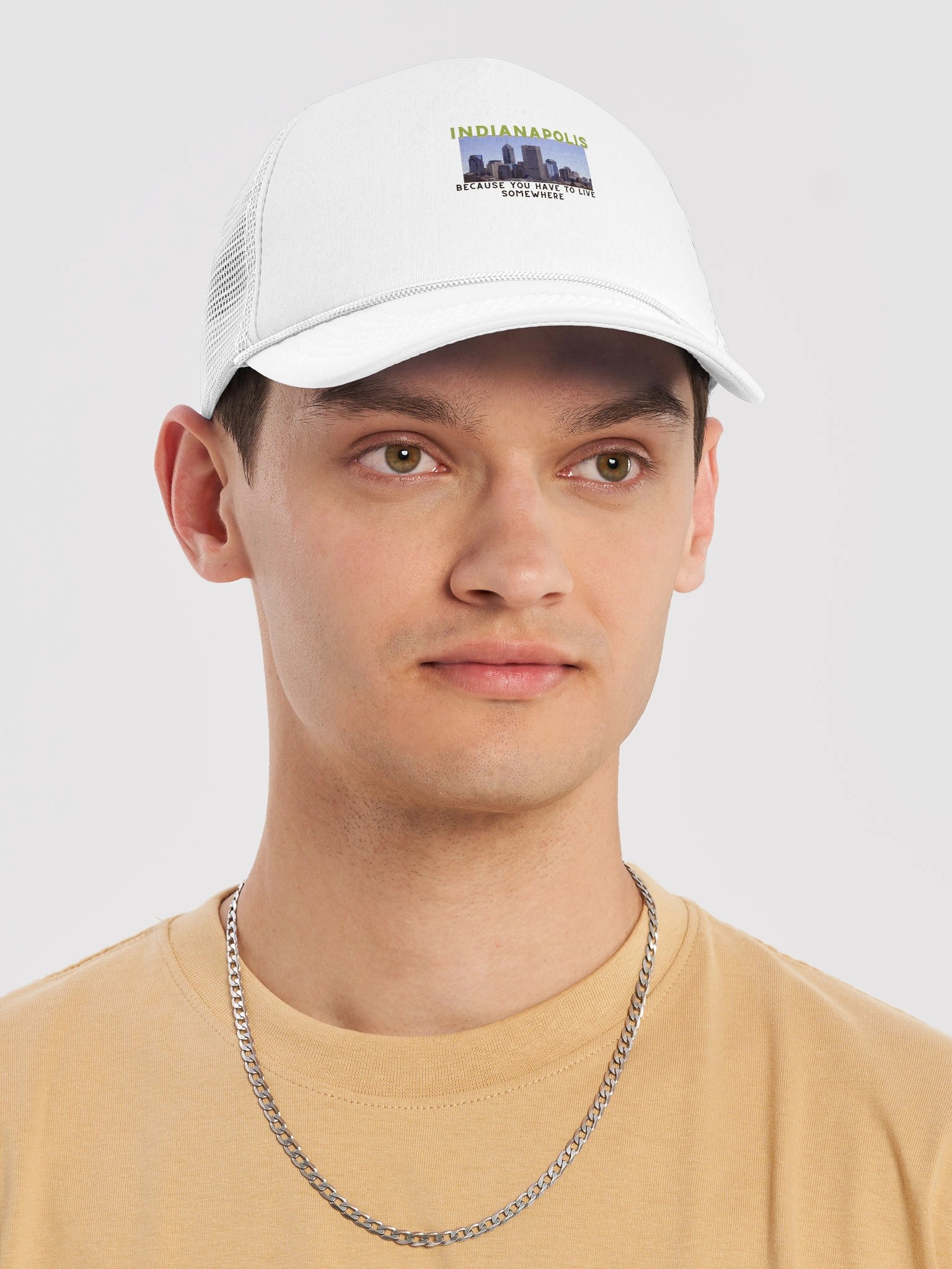 Indianapolis: Because You Have to Live Somewhere Baseball Cap product image (5)