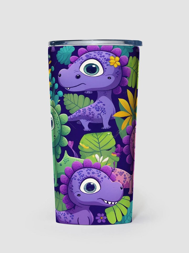 Dinosaurs Tumbler Wrap, Dinosaur Tumbler Design, Tumbler for Kid/ Children, Sublimation Tumbler Design product image (1)