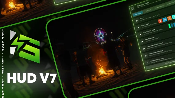 FiveM | Advanced HUD V7 [ESX & QBCore & QBOX] product image (1)