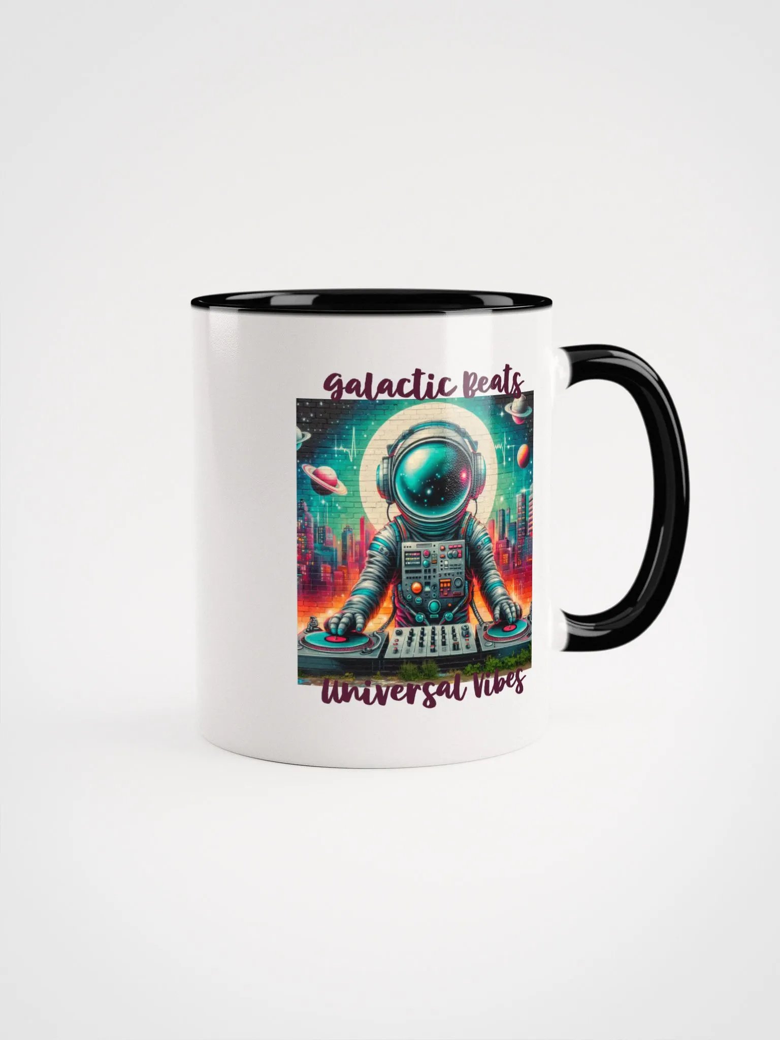 DJ Astronaut Mug Black product image (1)