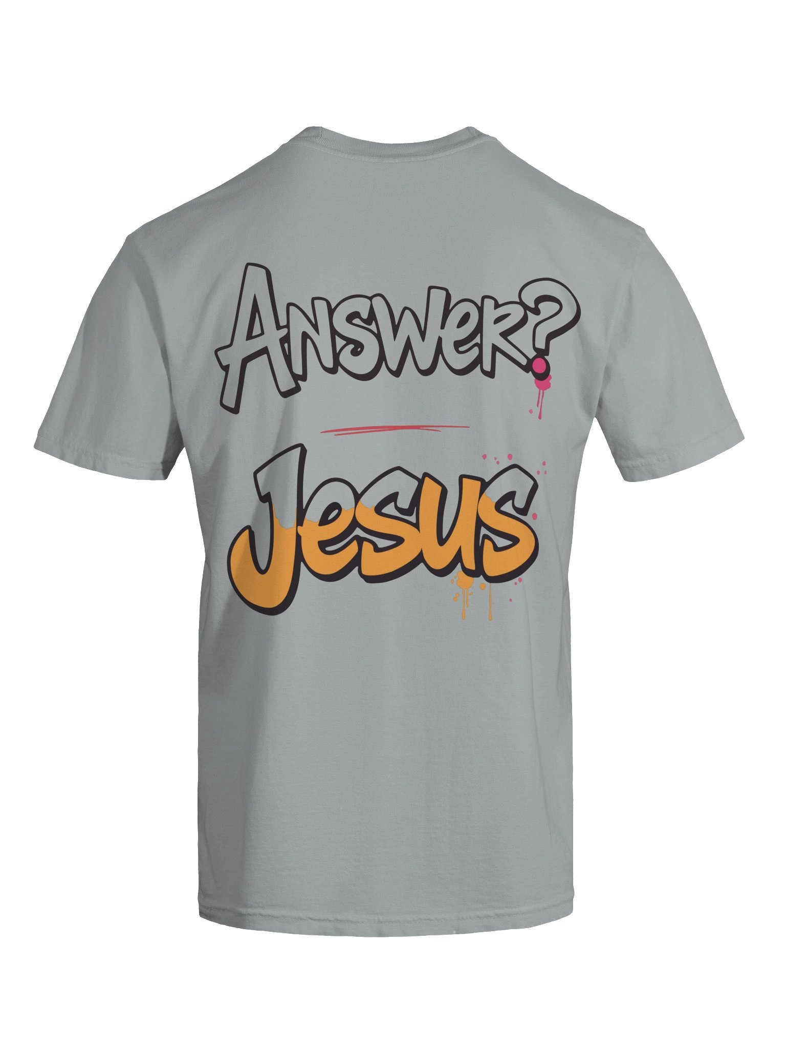 Jesus Answer Graffiti T-shirt product image (11)