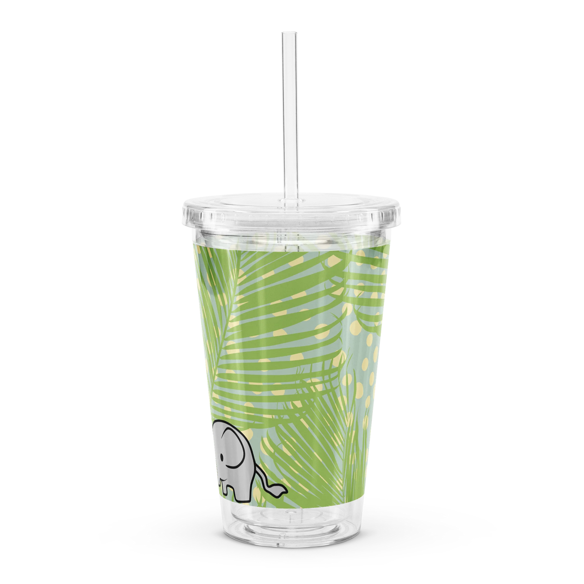 Double Wall Elephant Plastic Tumbler product image (1)
