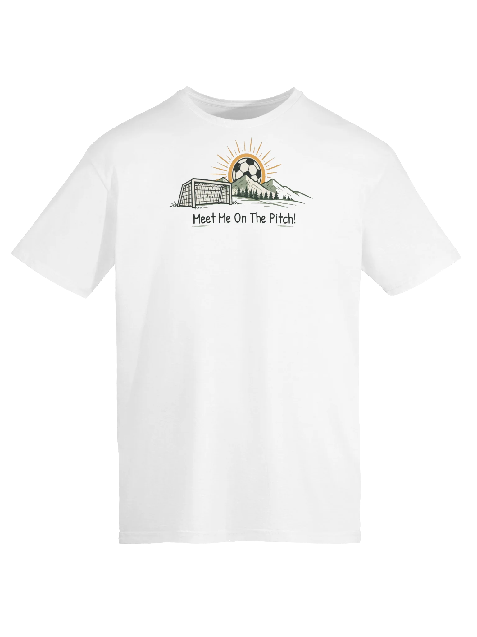 Meet Me On The Pitch Soccer Tee product image (5)