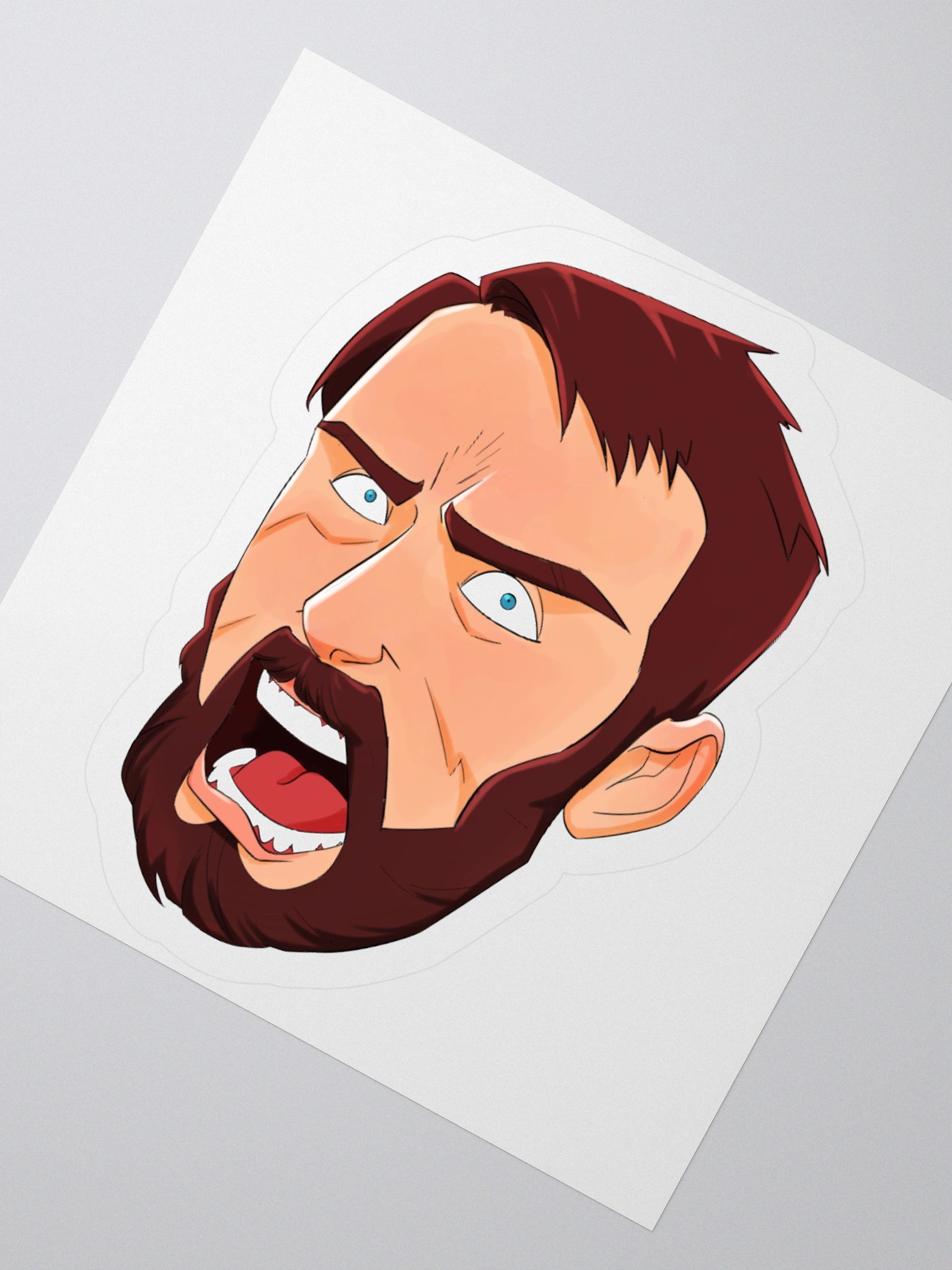 Orange Man Sticker product image (3)