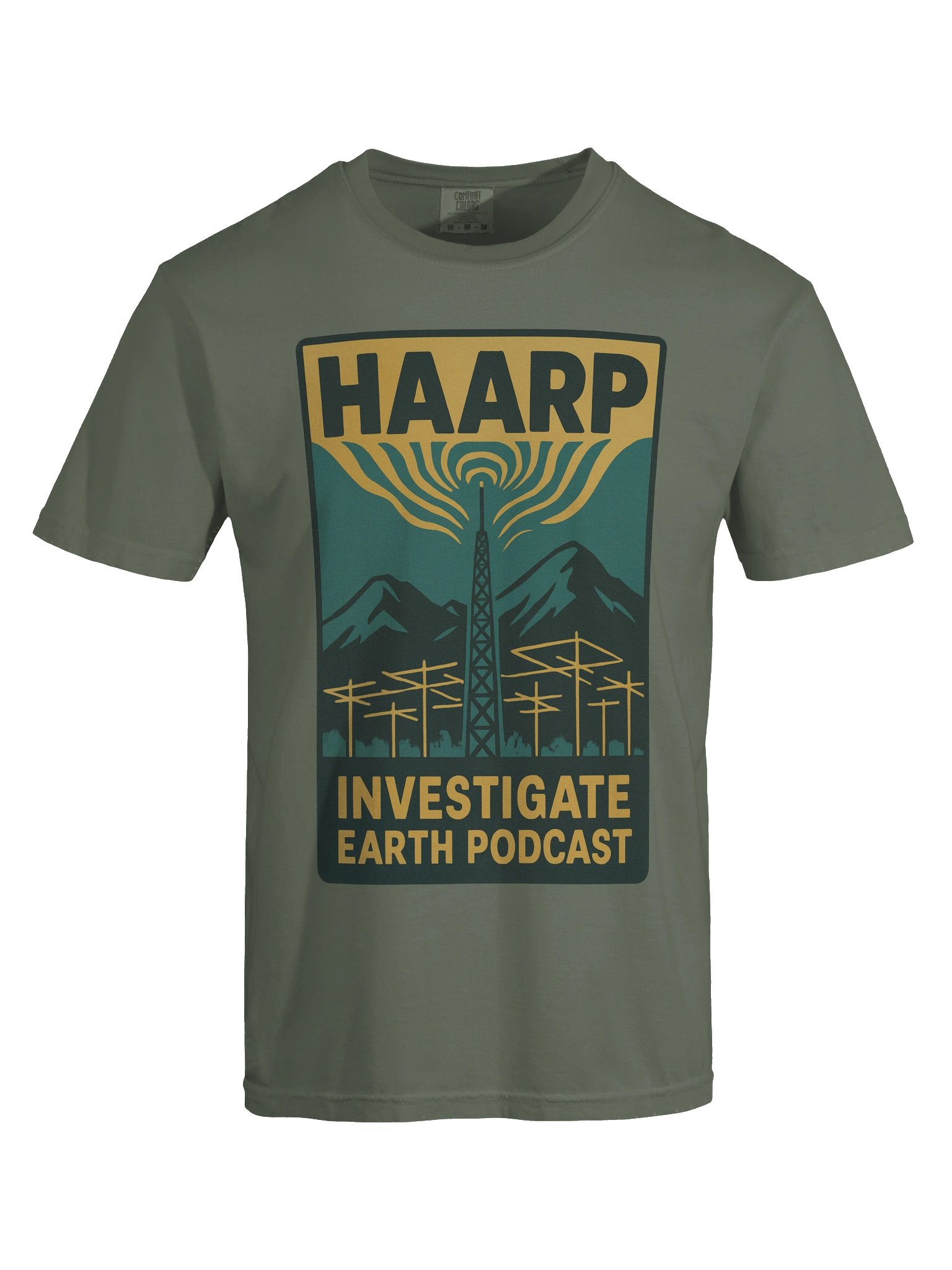 Premium HAARP Waves Investigate Earth Comfort Colors T-Shirt product image (48)