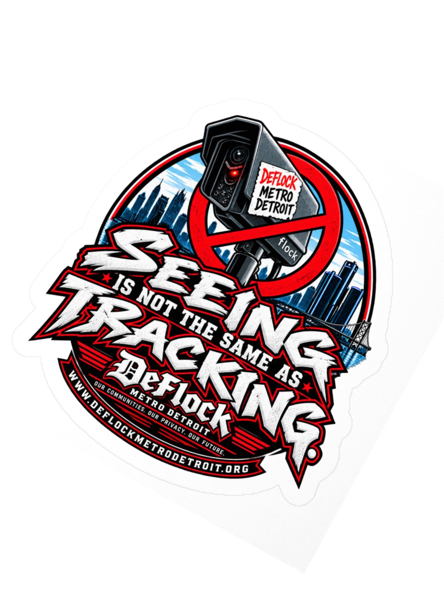 Seeing Is Not the Same as Tracking Sticker product image (4)
