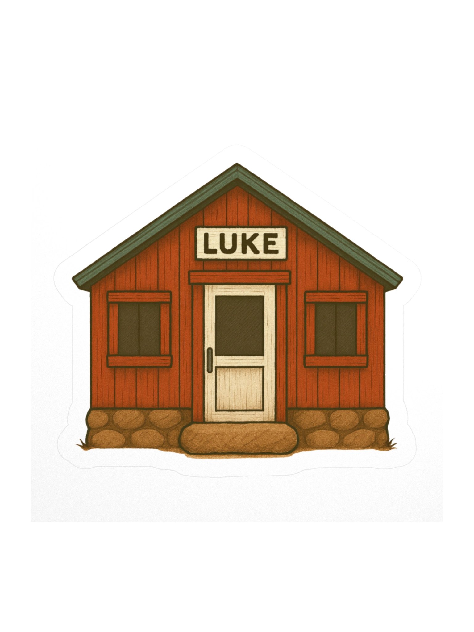Cabin Luke Sticker product image (1)
