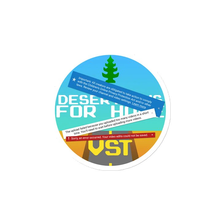 VST Inside Joke Magnet - YouTube Errors product image (2)