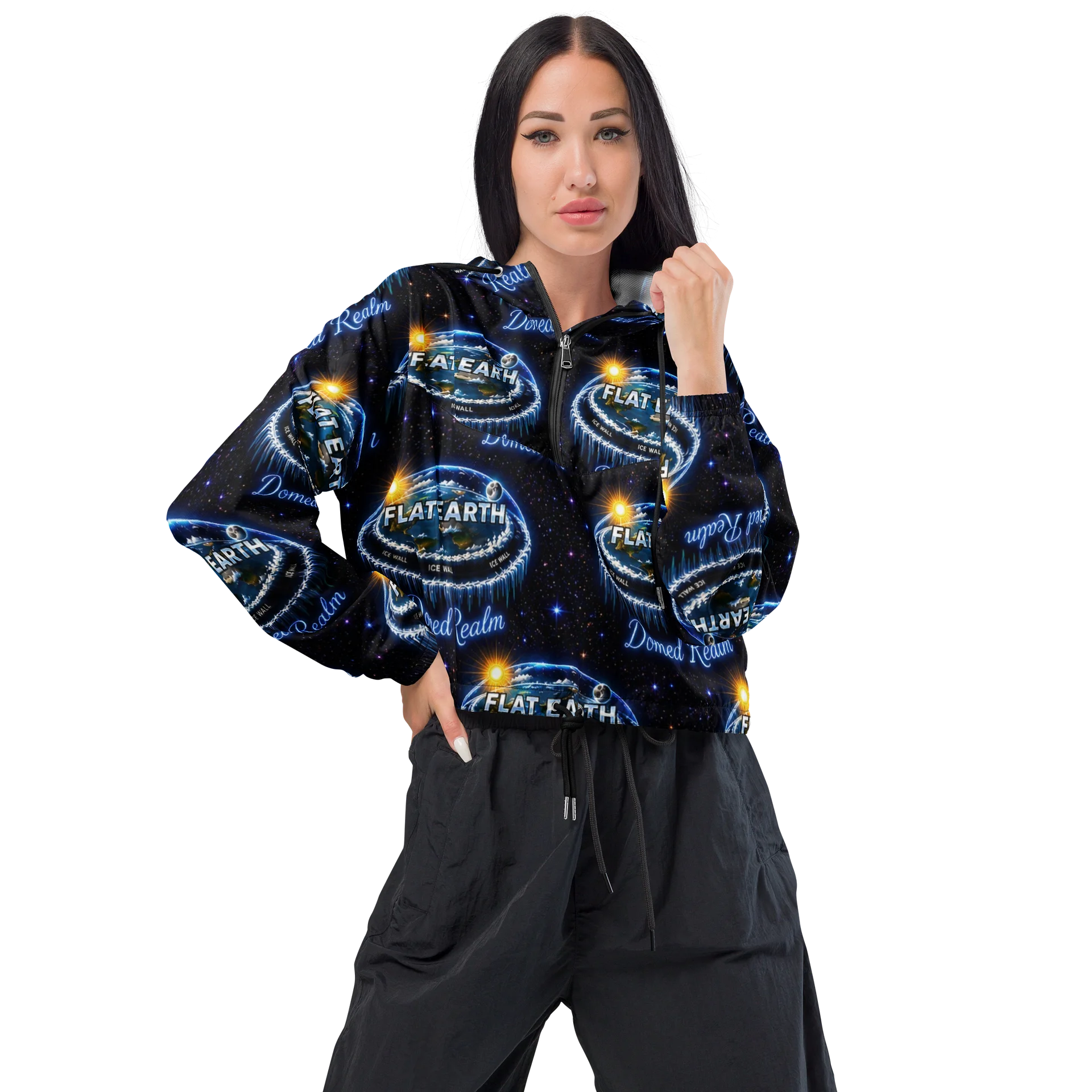 Domed Realm Cropped Windbreaker product image (1)