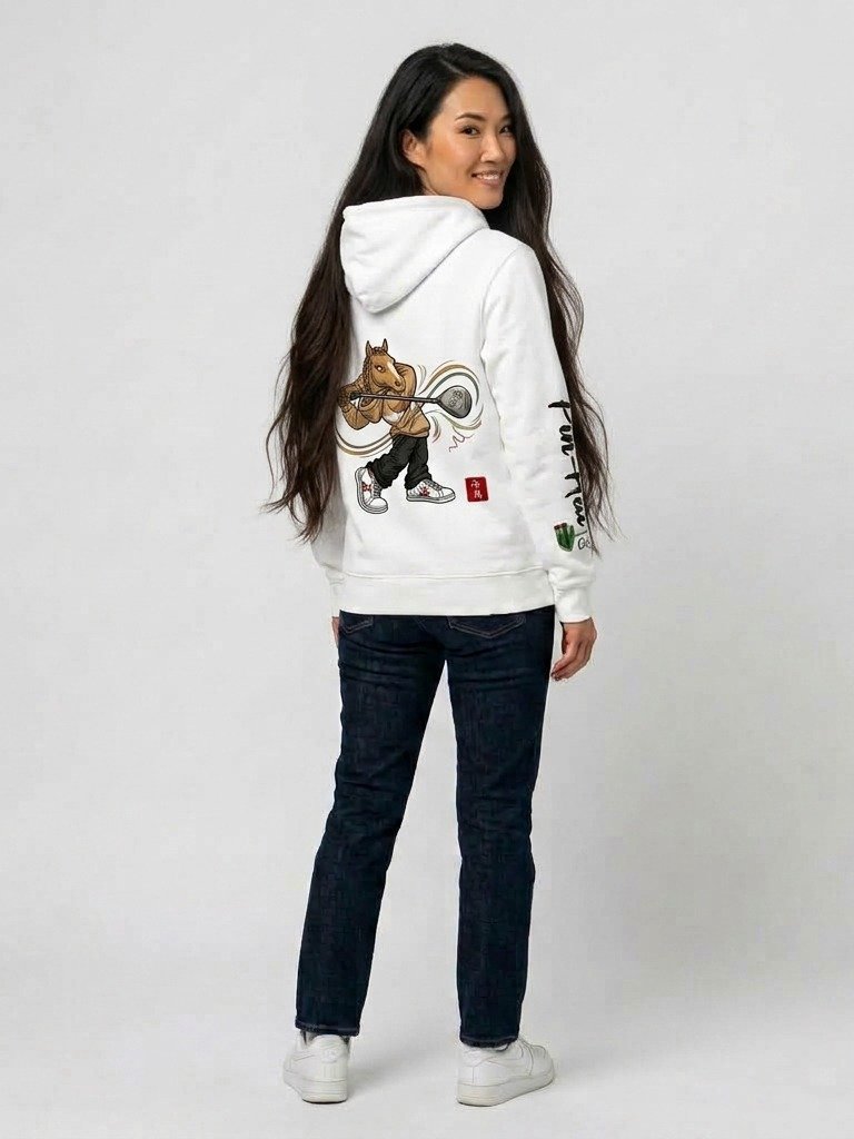 Pin-Hai Zodiac Series: Year of the Horse Hoodie - Mare product image (6)