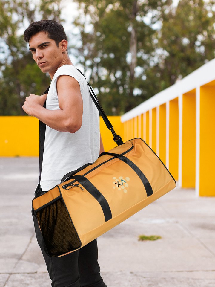 Orange Gradient All-Over Duffle Bag product image (1)