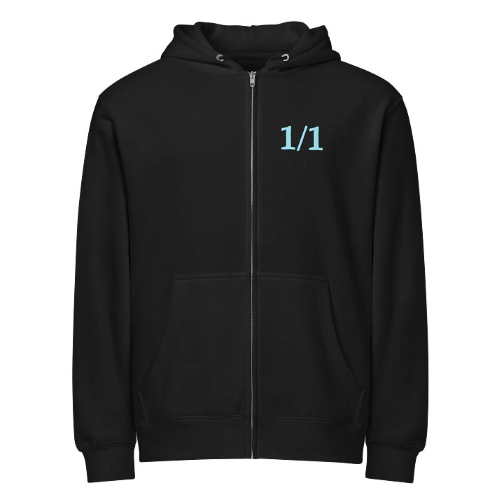 one of one Zip-up Hoodie product image (1)