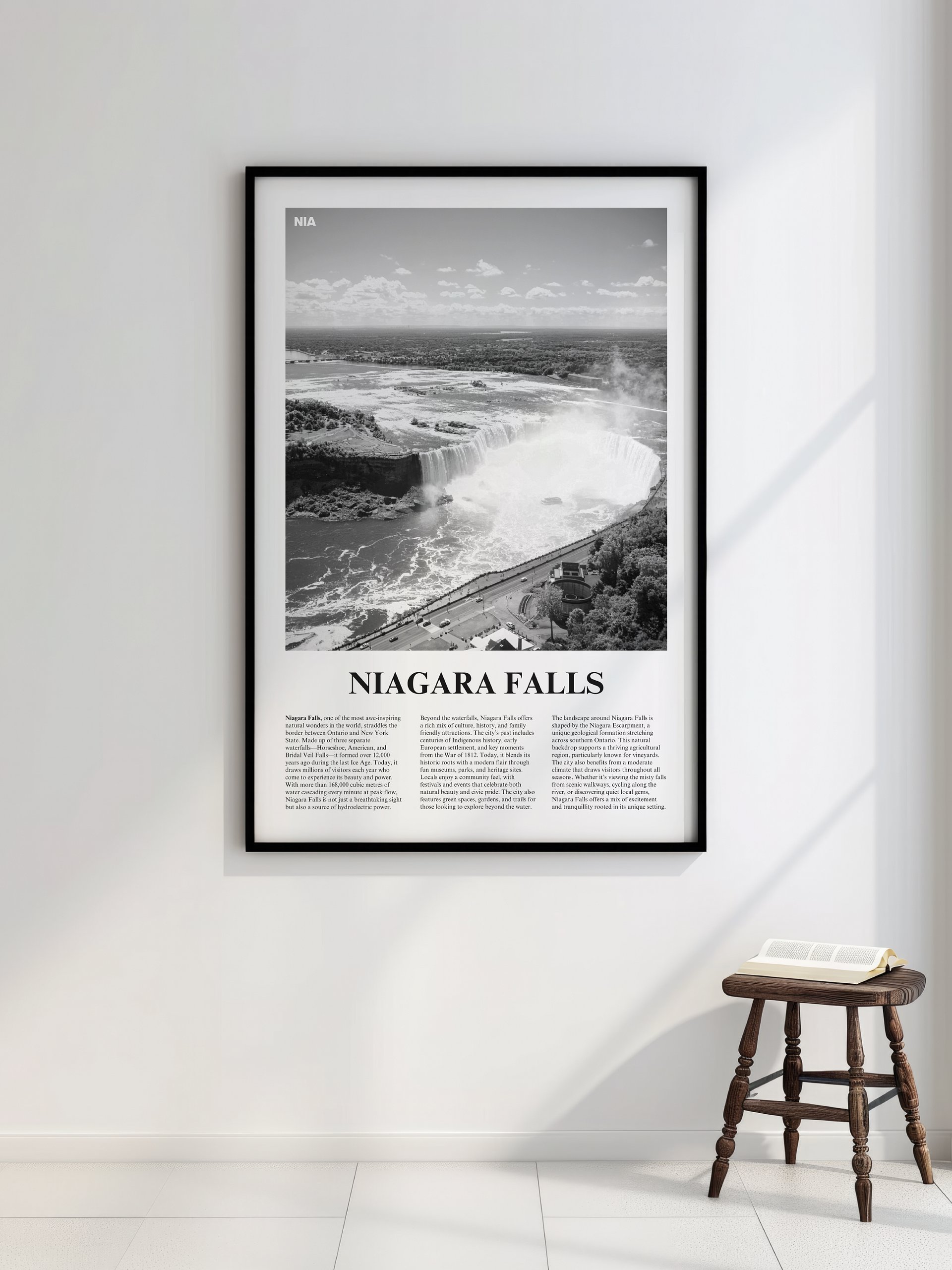 Niagara Falls 02 Newspaper Poster product image (2)