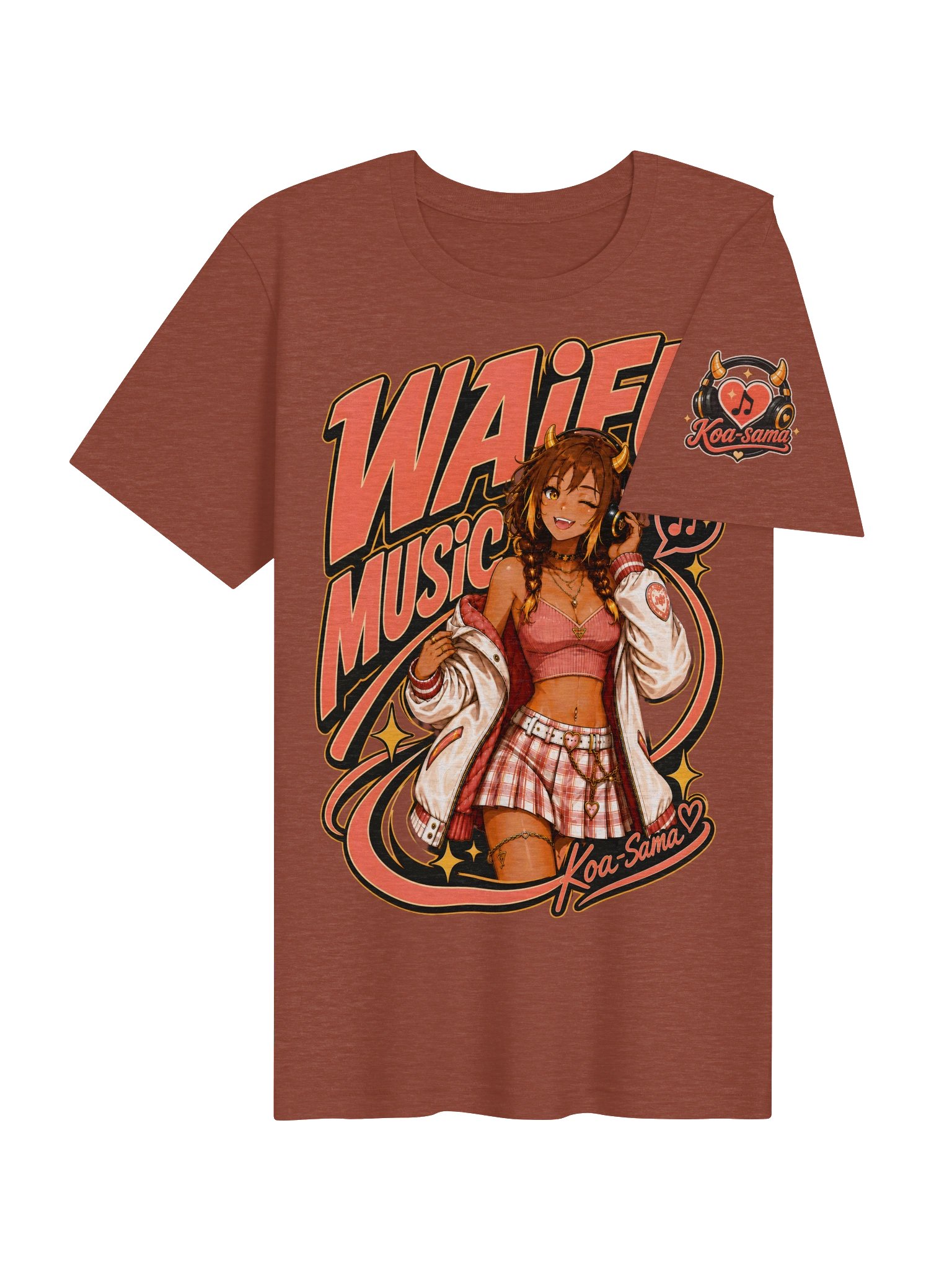 Koa-sama Waifu Music T-Shirt product image (19)