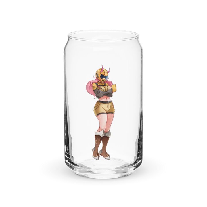 Girl At Work Glass product image (2)